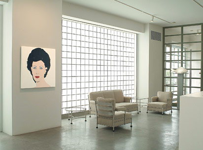 Lobby of the Fisher Landau Center for Art