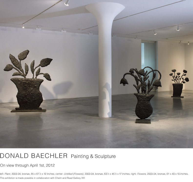 Donald Baechler, Painting & Sculpture