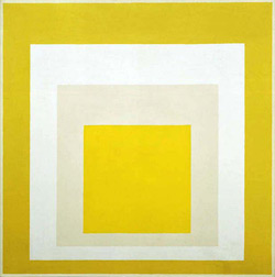 Joseph Albers, Homage to the Square:  Yellow Resonance, 1957. Oil on masonite, 40 x 40 inches